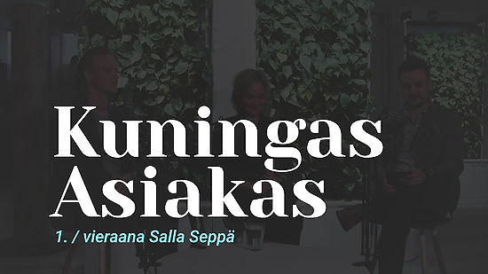 Kuningas Asiakas vieraana Nordic Business Forumin Salla Seppä